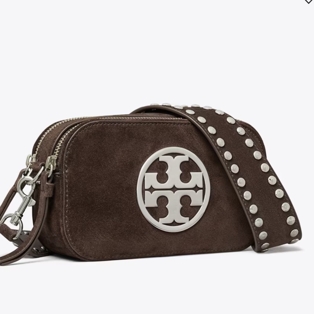 Tory Burch MINI MILLER SUEDE CROSSBODY BAG